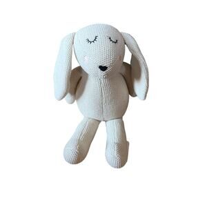 Hand knit made in India bunny plush‎